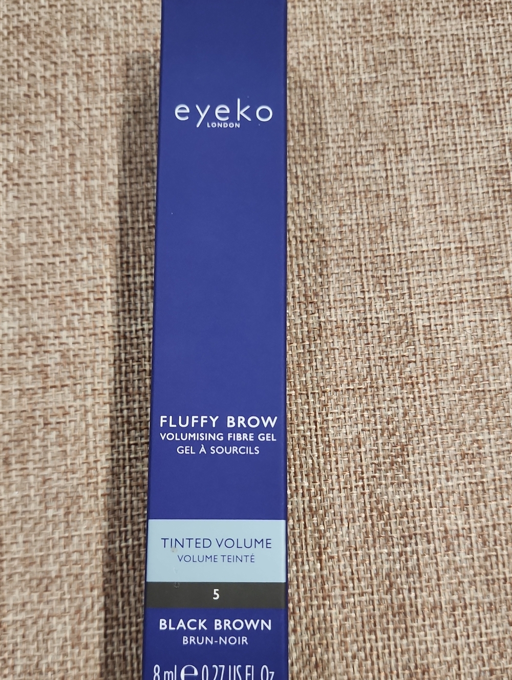Eyeko Fluffy Brow Volumising Gel — Black Brown